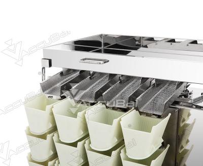 China Factory price food stickly food multihead weigher shrimp seafood packing machine for sale