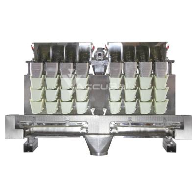 China Automatic 8 Head Linear Food Weigher With Shrimp Shell Beef Jerky Packing Machine Meat Seafood Packing Machine for sale