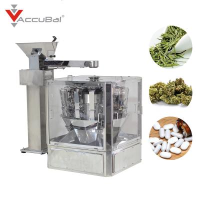 China High Speed ​​Food Multihead Weigher Small Cbd Flower Weighing Filling Packing Machine for sale