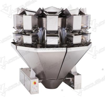 China Food Frozen Food Multihead Weigher With Vegetable Packaging Machine for sale