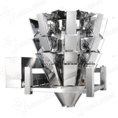 China High Speed ​​Food Multihead Weigher Three Layers With Storage Hopper for sale