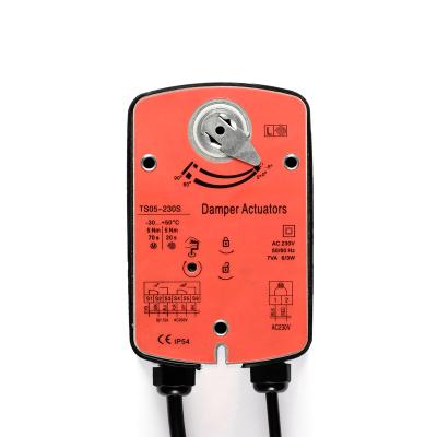 China SW0018 Modern Spring Operated Air Actuator Damper Control System For HVAC for sale