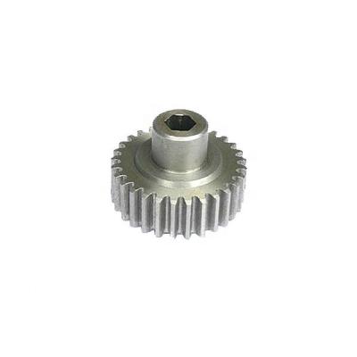 China HY00046 Customized machining spur gear of hotels in brass, bronze, steel, aluminum, etc. made of metal for sale