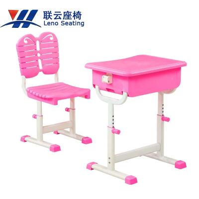 China Education School Classroom Chair Desk Students Desk And Chair Sets For Middle School zu verkaufen