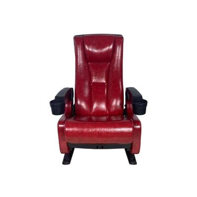 China Lianyun Seating Leather Upholstered lounger back cinema chair for sale en venta