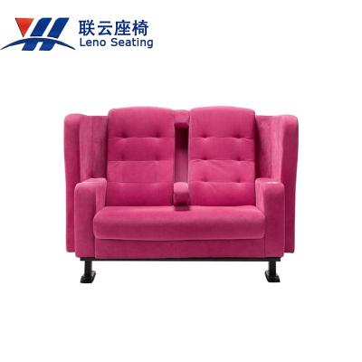 Cina Blue Sofa Electric Recliner Sofa Home Theatre Cinema Leather Sofa in vendita