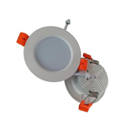 China Modern Hotel Engineering Led Round Studio Flat Light Ceiling Recessed Led Panel Light for sale