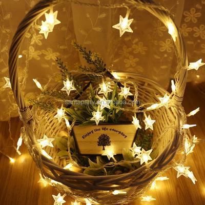 China Hot Selling Christamas Home Decoration 2022 Lights 10m 100 Festival Decorating Indoor Outdoor Multicolor Star Lights Led String for sale