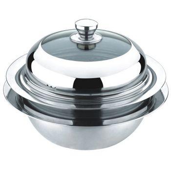 China Sustainable Factory Induction Restaurant Chinese Soup Pot Metal Stainless Steel Cooking Hot Pots for sale