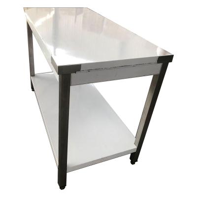 China Convenient Hot Selling Restaurant Hotel Stainless Steel Stand Commercial Work Table for sale