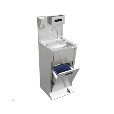 China With Faucet Factory Supply Price Foot Operated Sink Portable Hand Wash Basin for sale