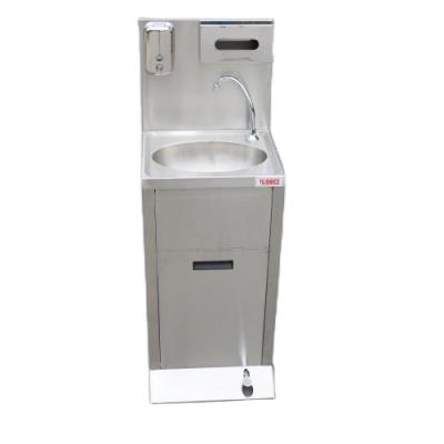 China With Foot Operated Lavatory Faucet Modern Simplicity Portable Medical Sinks for sale