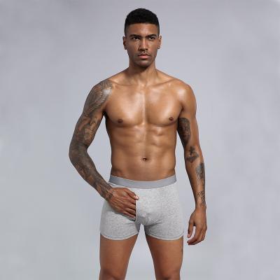 China Best Selling Price Anti-Static Comfortable Underwear Cotton Boxer Briefs Men for sale