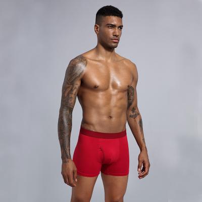 China Boxershorts Mens Anti-Static Top Weathered Cotton Loose Briefs Boxers European Waist Homme Underwear Boxers for sale