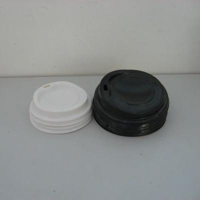 China 90mm Plastic Beverage Lids For Paper Cups for sale