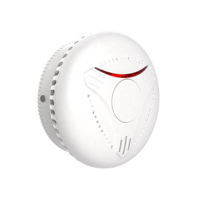 China Smart WIFI Remote Control Interconnected Smoke Detector CE EN14604 AS3786 Approved Smart Home Smoke Detector l for sale