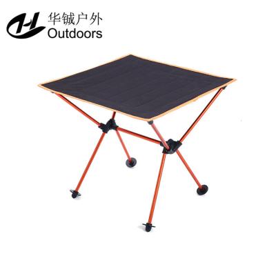 China Hot Selling Oxford Modern Portable Ultralight Aluminum Cloth Table Outdoor Folding Table For Backpacking Fishing Camping Beach BBQ for sale