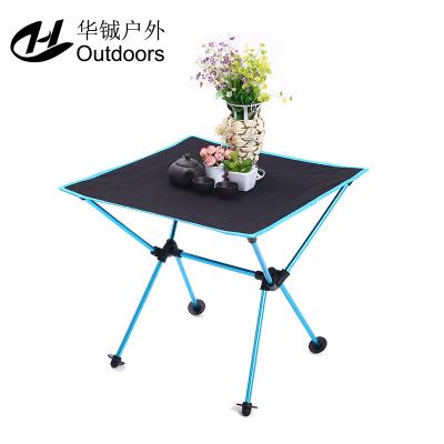 China Modern Portable Foldable Outdoor Camping Furniture Aluminum Ultralight Folding Table Desk for sale