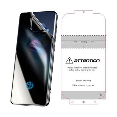 China Mobile Phone 3D Curved Nano Anti-spy Privacy TPU Screen Protector Anti-peep Film For Huawei Mate30 Mate30pro/+ Mate40 Mate40 pro/+ for sale