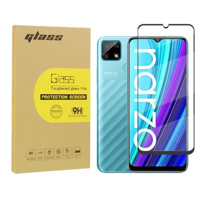 China New Design Anti-scratch Mobile Phone Screen Protector Protective Film 30 30a pro 5g Screen Glass Tempered Glass For Realme Narzo for sale