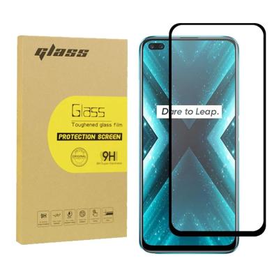 China Realme NEW Full Coverage 9h Adhesive Film Tempered Glass Protector Anti-scratch Screen Mobile Glass Protector High Quality Screen Protector for sale