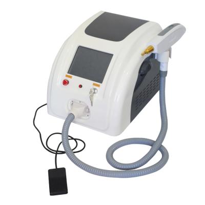 China Portable Dye Removal 10hz Q Switch ND YAG Laser For Tattoo Removal Machine 1064 1320 for sale