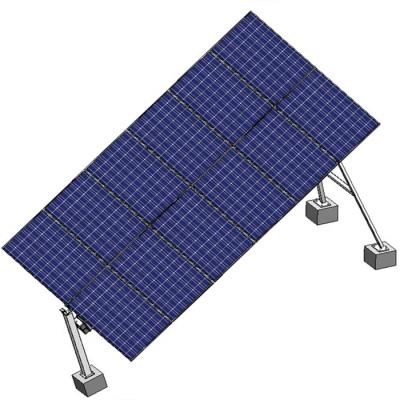 China Lithium Ion Battery Single Axis Solar Tracker Ground Mounting GPS+Time Control for sale