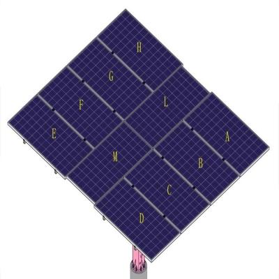 Chine Two Axis Reliable Easy Installation Smart Sun Solar Tracker Grade A Polycrystalline à vendre