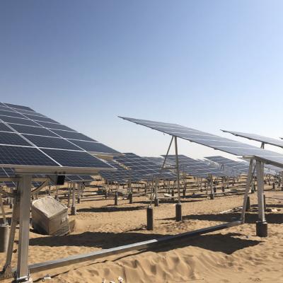 Chine Commercial Monocrystalline Silicon Single Axis Solar Tracker 3KW, 3KW-70KW Load Power à vendre