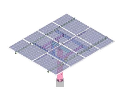 Chine Off-Grid Solar Tracking System ZRS/ZRD/ZRP/ZRT 0.5kN/M2 Wind Load With Simple Structure à vendre