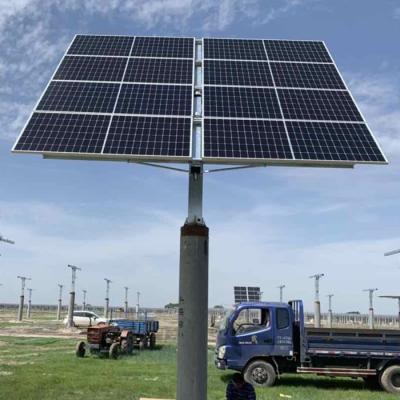 China Easy Installation Dual Axis Solar Tracker High Reliability Grade A Polycrystalline Te koop