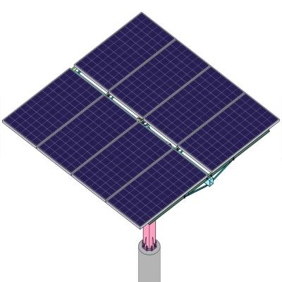 China Hot Sale China hot galvanized bracket automatic dual axis solar tracking system for sale