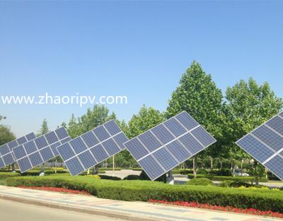 China Elevation Angle Adjustable Single Axis Solar Tracker With CE, TUV, CE, TUV Certificaton for sale