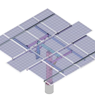 Chine ZRS-11 Semi Automatic Solar Tracker Dual Axis Of DC/AC Power Supply Sunchaser à vendre