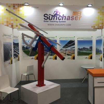 China Hot-Dipped Galvanized Steel Biaxial Solar Tracking System With CE, TUV Certification zu verkaufen