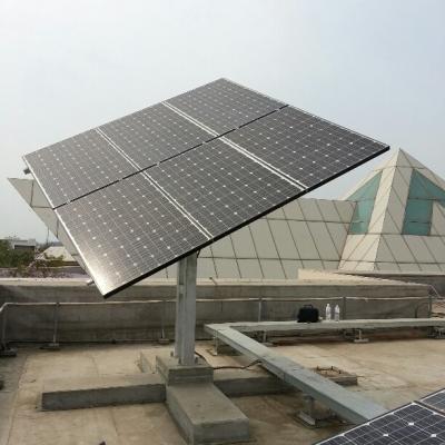 Chine Dual Axis Full Automatic Solar Tracker Of Galvanize Steel / Superdyma Material à vendre