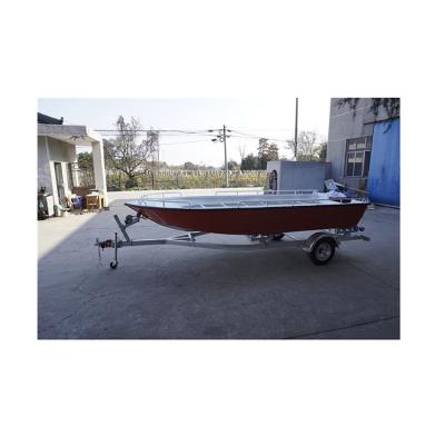 China High Quality Aluminum Alloy Aluminum Bottom Fishing Yacht Drift Assault Boat for sale