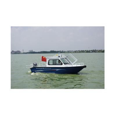 China Customized Aluminum Half-shed Assault Boat Touring Yacht Speed ​​Guided Boat For Sale for sale