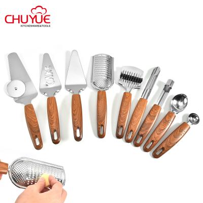 China Good Viable Seller 9pieces Stainless Steel Amazon Kitchen Gadgets Kitchen Accessories for sale