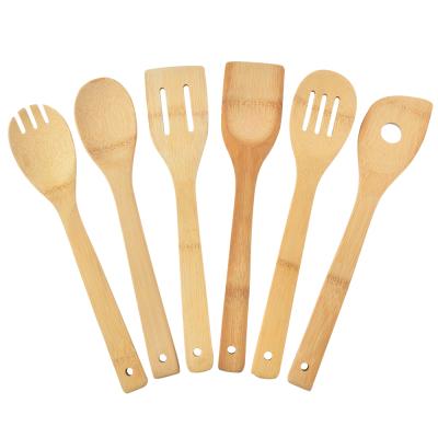 China Viable Hot Selling Bamboo Wooden Kitchenware 6 Pieces for sale