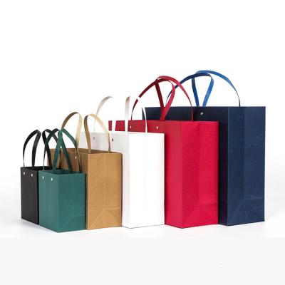 China Recyclable Luxury High Quality Promotional Full Color Gift Wrapping Jewelry Bags Shopping Paper for sale