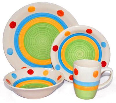 China Disposable Plates Disposable Tableware Sets Ceramic Charger Dishes for sale