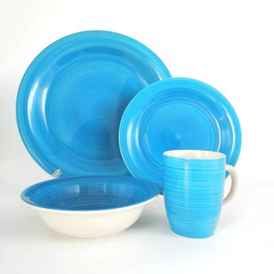 China Wholesale Nordic Porcelain Disposable Ceramic Dishes Hotel Used Porcelain Tableware Party Dinner Set for sale