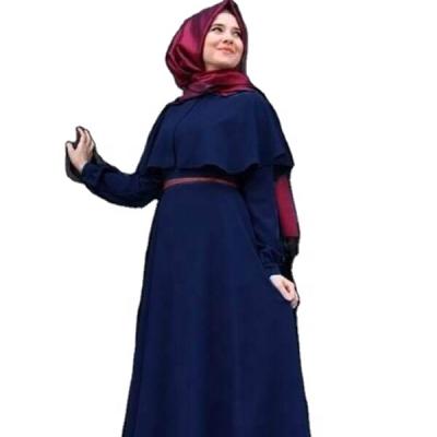 China New Anti-Static Muslim Islamic Clothing Autumn Long Dresses Ladies Middle East Spring Maxi Dress With Long Sleeves for sale