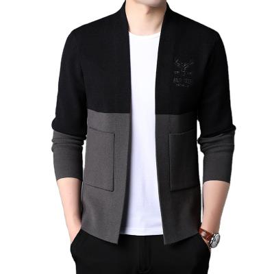 China Anti-wrinkle Mens Sweaters Wool Knit Designer Cardigan Sweater Oversized Casual Sweater for sale