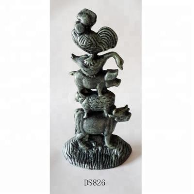 China Home Decoration Cast Iron Door Stops Metal Animal Doorstop for sale