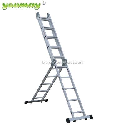 China Universal Folding Ladders Aluminum Folding Portable Ladder With EN131 AM0220A for sale