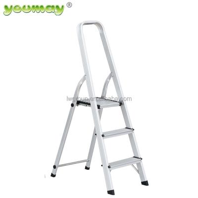 China Folding Ladders EN131 AF0103Ascaffold Iron Step Ladder Beam Capacity Ladder Aluminum Strip For Blinds for sale