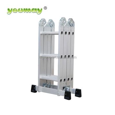 China TUV GS Folding Ladders - Step Ladder Approved Aluminum Step Ladder (AM0112D) for horizontal lidl ladder for sale