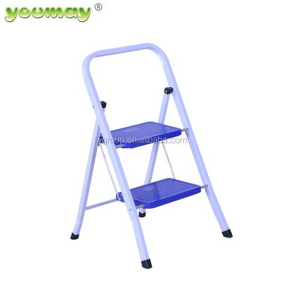 China Folding ladders step ladder EN14183 and EN131 steel from TUV/GS with handle SF0602A, SF0603A, SF0604A for sale